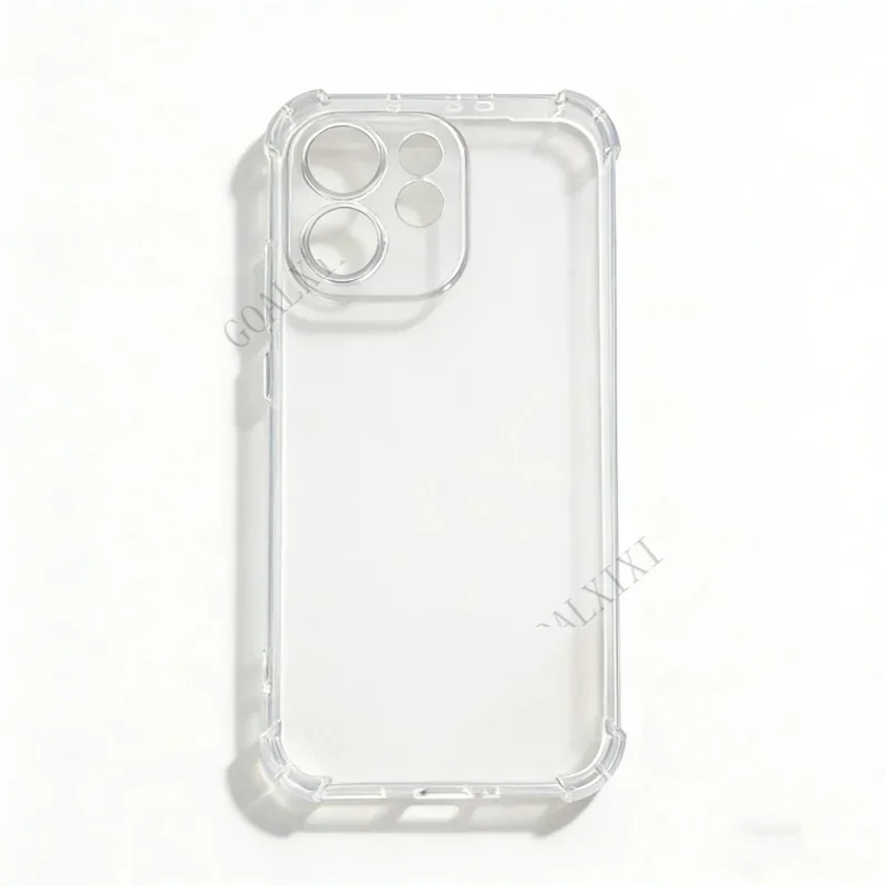 جراب شفاف من السيليكون الناعم TPU لهاتف OPPO Reno 15 14 13 pro 15pro 14pro 13pro غطاء هاتف شفاف لهاتف OPO reno15 جراب شفاف