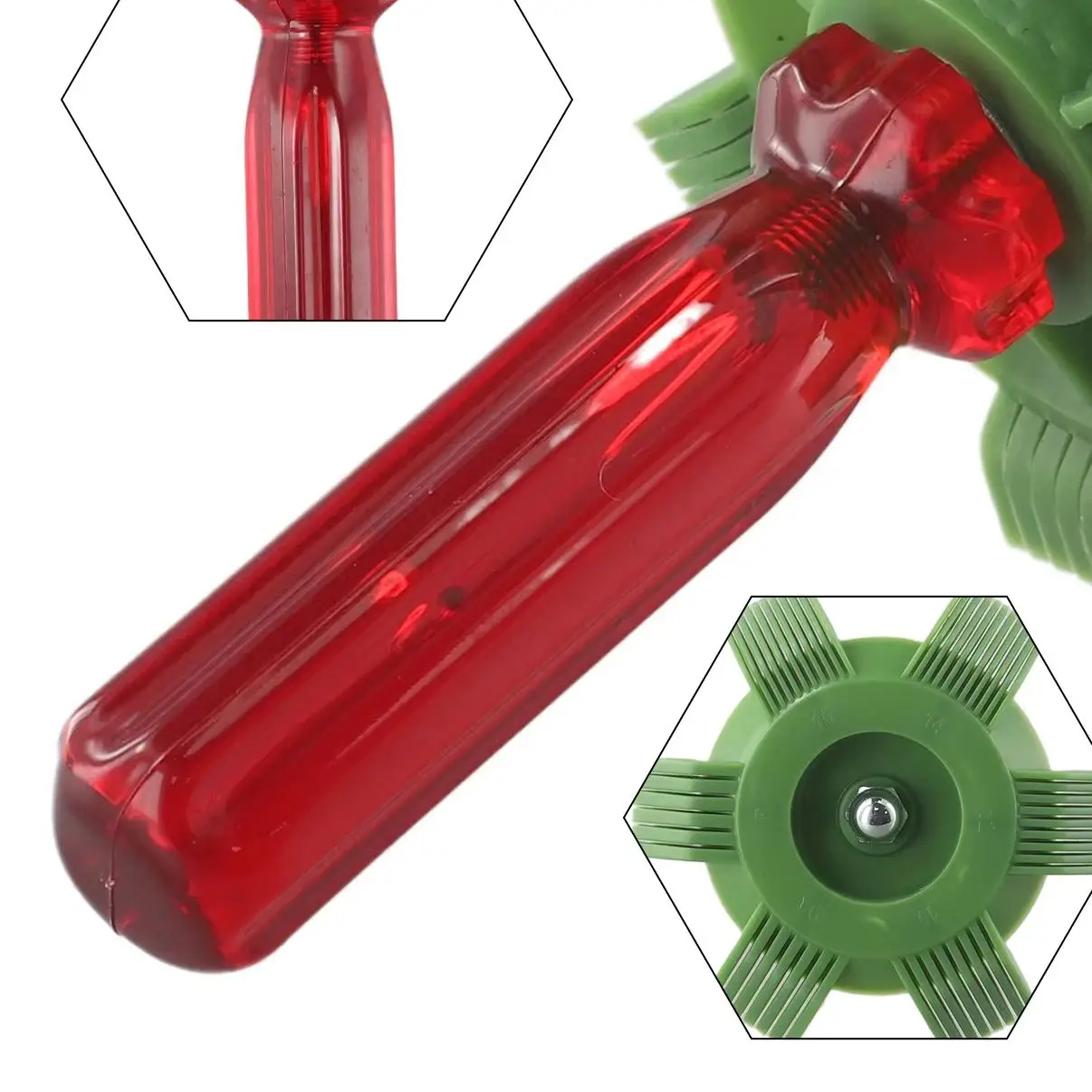 Air Conditioner Fin Repair Comb Cooler Condenser Compact Refrigeration Tool Radiator Fin Comb Rake Cleaner Tool For Auto Coolin