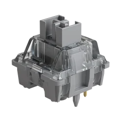 Akko V3 pro Silver Switches 5 Pin 40gf Linear Switch with Dustproof Stem Compatible with MX Mechanical Keyboard (45 pcs)