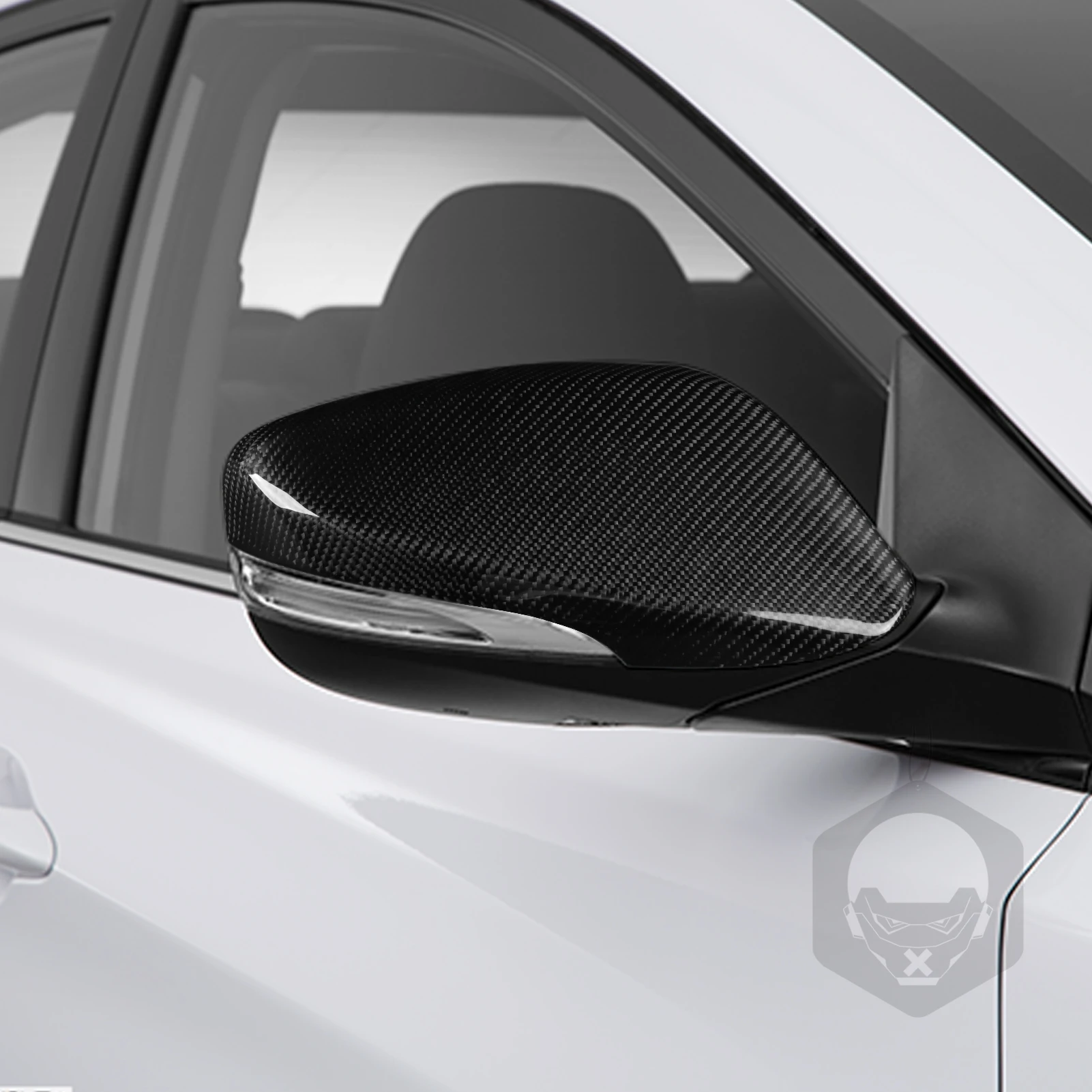 For Hyundai Elantra 2011 2012 2013 2014 2015 2016 Carbon Fiber Rearview Mirror Car Exterior Modification Trim Accessories ﻿