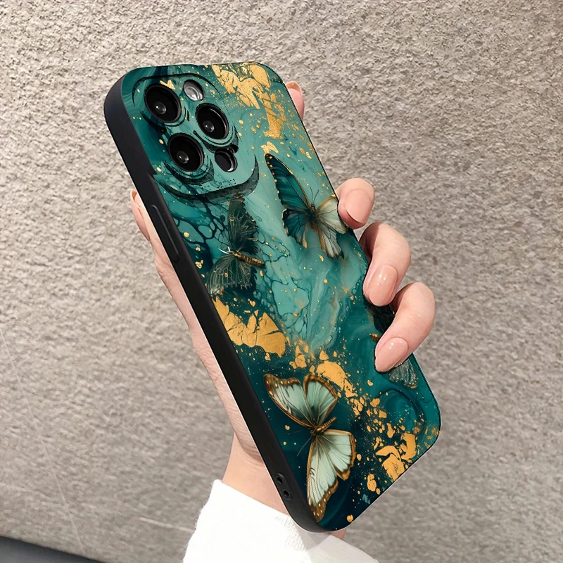 Minimalist Butterfly Design Phone Case For Samsung Galaxy A16 A26 A36 A56 A55 A54 A53 A35 5G S25 Ultra S24 FE S23 Plus S22 Cover - Image 3