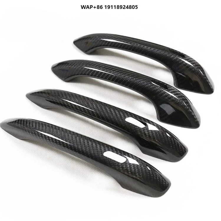 

Высококачественные автомобильные детали, подходящие для украшения защитной дверной ручки из углеродного волокна Macan/Cayenne