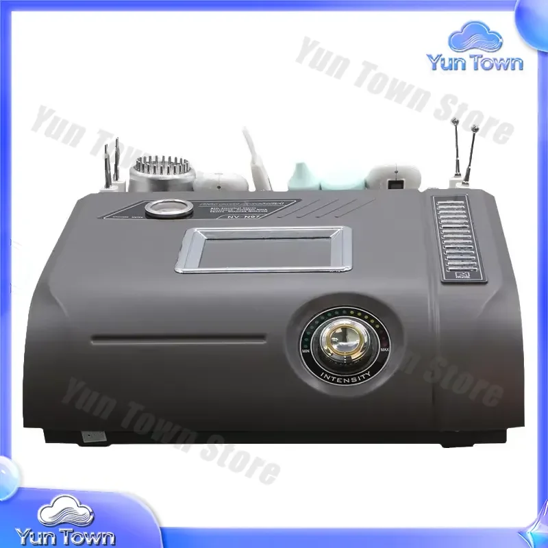 7-In-1 N97 Diamond Micro-Engraving Negative Ion Facelift Electric Hot and Cold Hammer for Facial Beauty Device for Skin