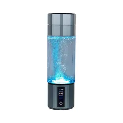Maxgeek QS08 230ML Hydrogen Rich Water Cup Hydrogen Water Bottle (Red Designed with Transparent Membrane)