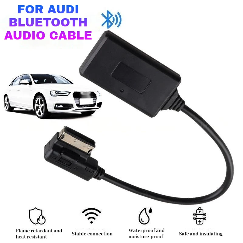 AUX to Bluetooth for MMI Bluetooth Audio 5.0 AUX Music HD Media Player for AUDI VW AMI MMI MDI Music Interface Adapter