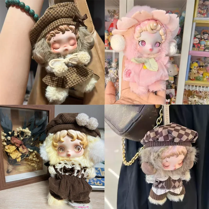 

10 см для Skullpanda V1 V2, милая кукольная одежда, зимняя музыкальная глава, серия L'Impressionnisme, костюмы для кукол, одежда для переодевания