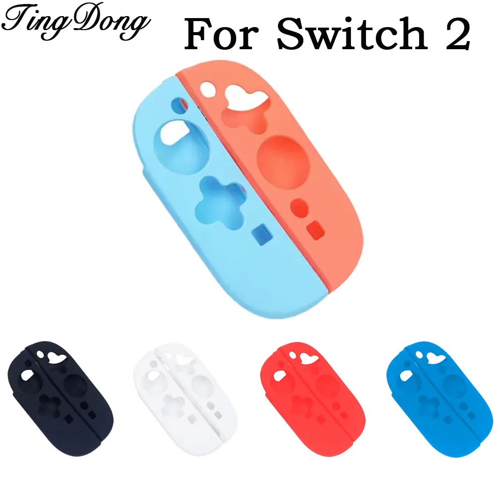 1Set L & R Joy-Con Silikon-Schutzhülle für Switch 2 Controller Silikon-Skin-Case