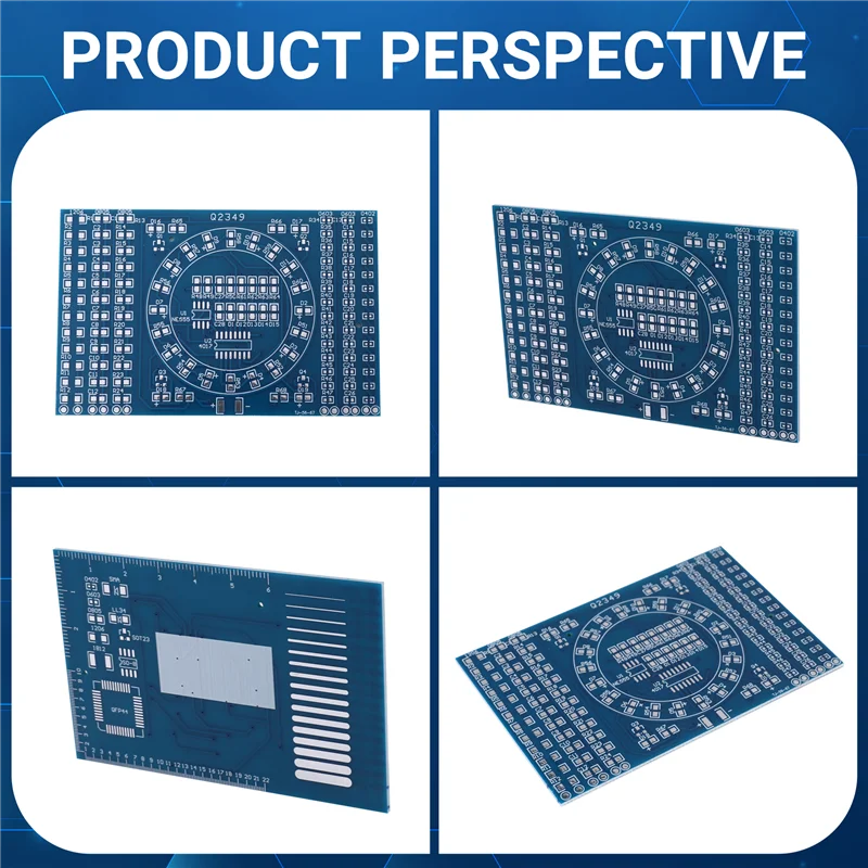 Rotating LED SMD NE555 Soldering Practice Board DIY Kit Fanny Skill Training DIY Kit Electronic PCB Board Module Suit
