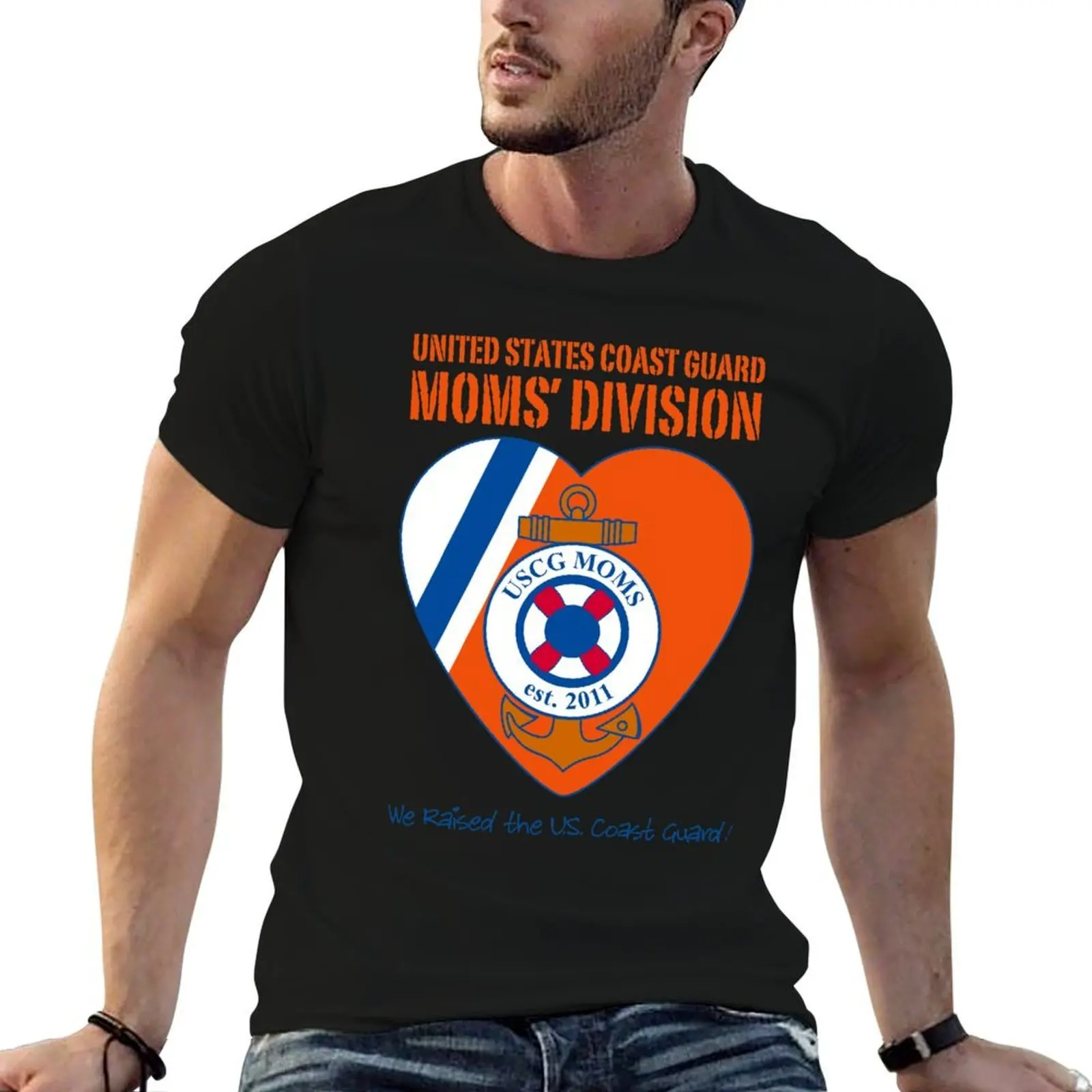 

t Mom's for USCG man cotton t shirts Division T-Shirt Logo man shirt t for plain shirt man