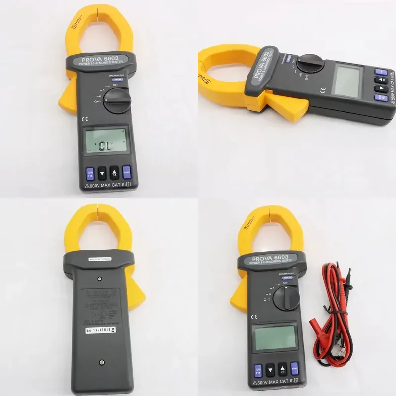 for PROVA-6603 Three Phase Clamp Power Meter High Precision AC Power Harmonic Analyzer Suitable For Professional Use