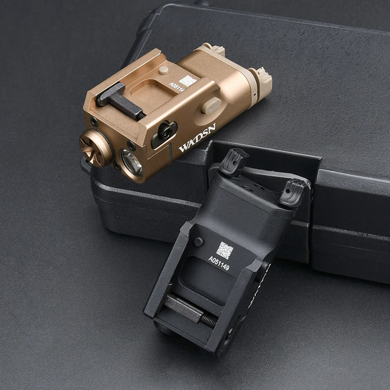 التكتيكية SureFir XC1 الترا المدمجة الأبيض مصباح ليد جيب مسدس معدني سلاح ضوء كشاف صغير معدني ثابت/لحظة