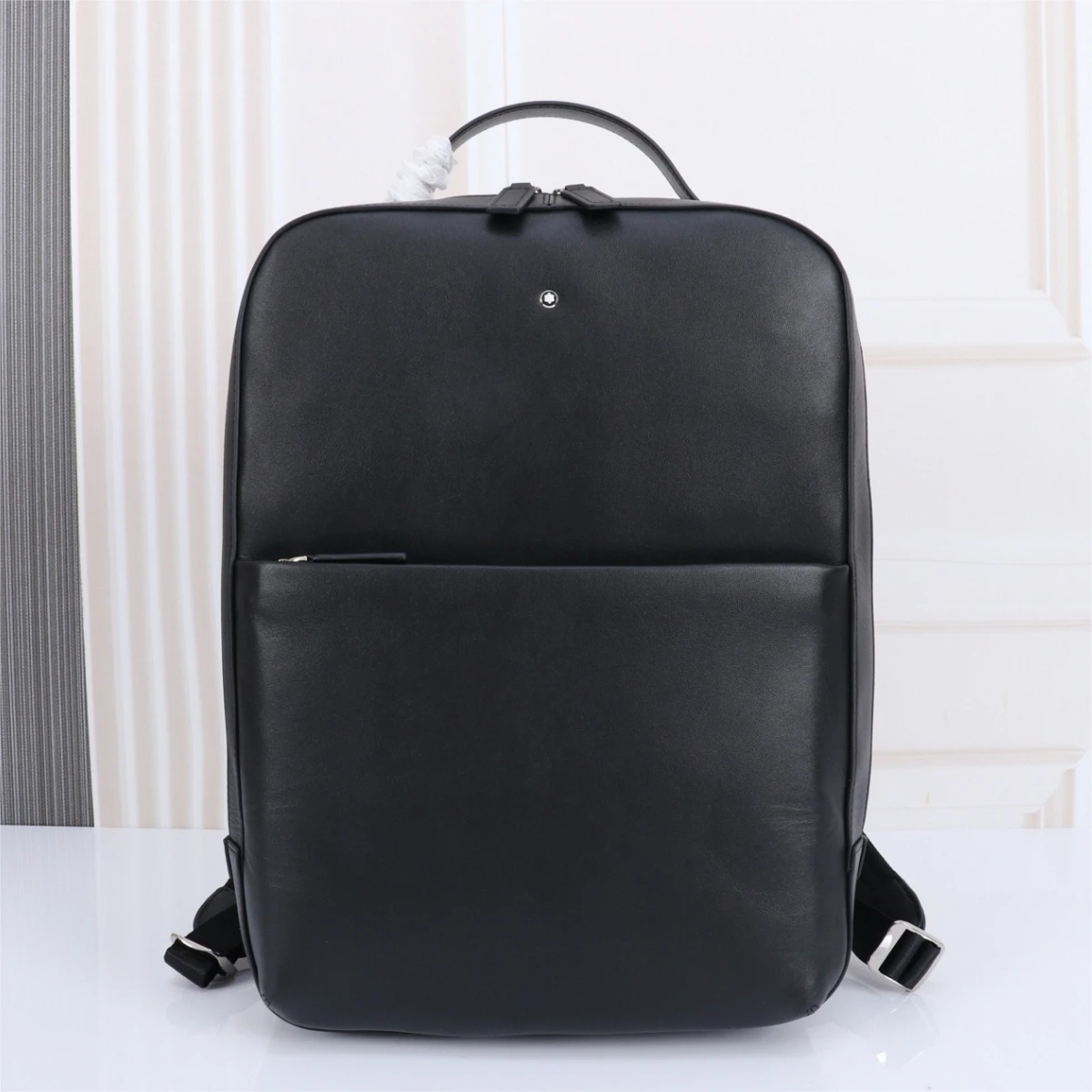

Luxury Mens Backpack Classic Artisan Series Top Grain Leather Business Travel Casual Fashion Large Capacity Laptop Bag