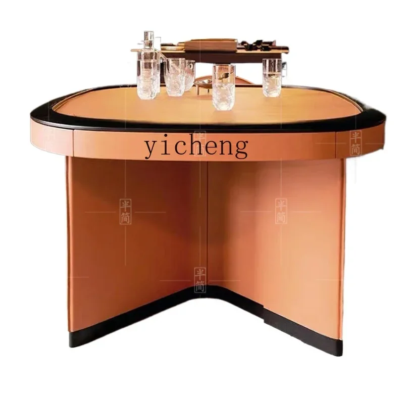 

Modern Mahjong Table and Chair Combination Club Model Room Automatic Chess Table