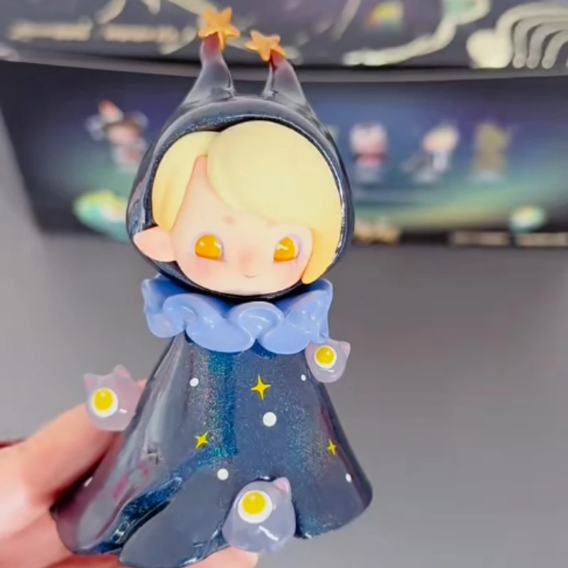 Impopo Whisper in Night Series Blind Box Cute Anime Figure Mystery Box Borsa a sorpresa Decorazione del desktop Giocattoli in PVC Raccogliere il regalo Nuovo