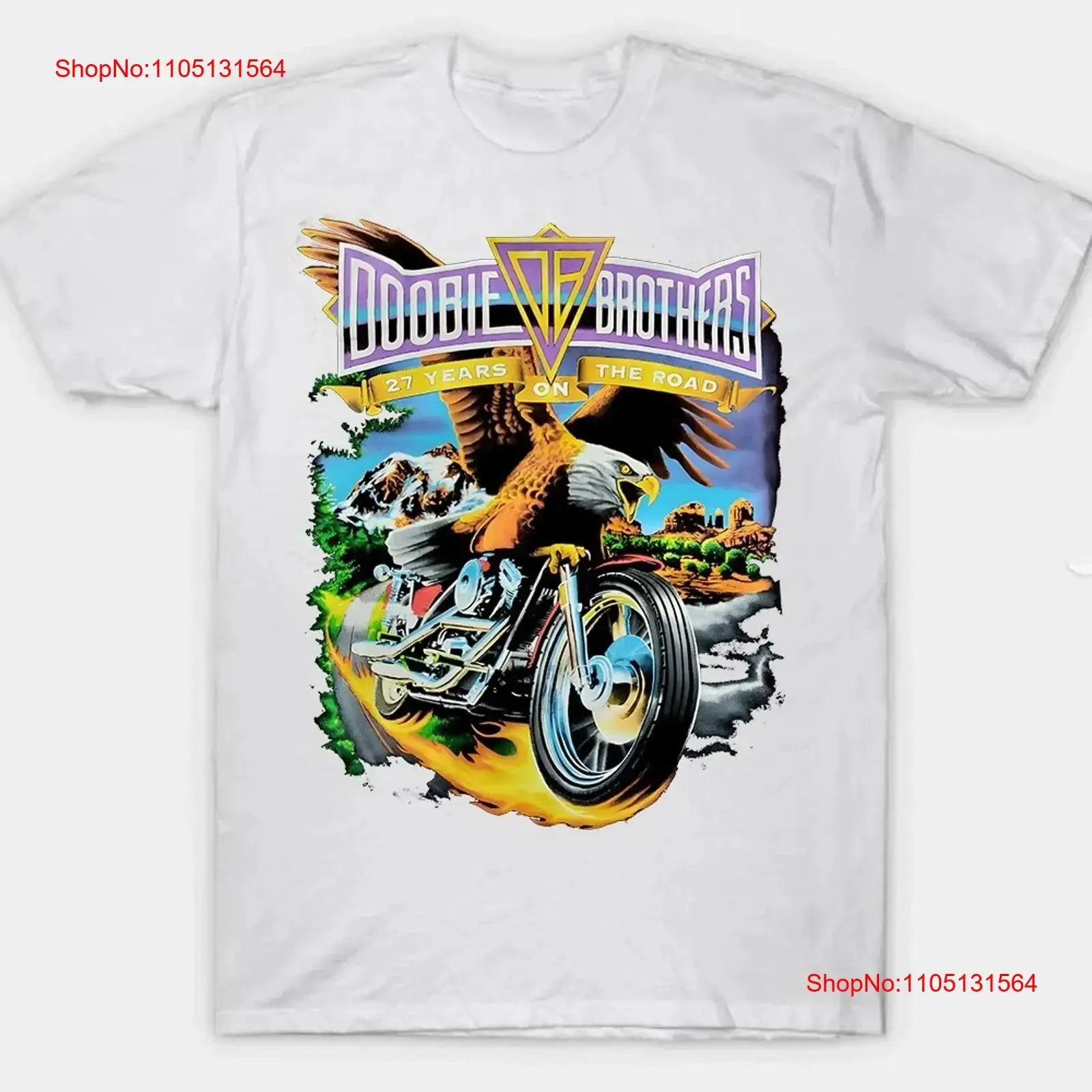 

Vintage The Doobie Brothers For Fans Men S 235XL T Shirt 12D539 vintage Washed Unisex Breathable Stylish fashion