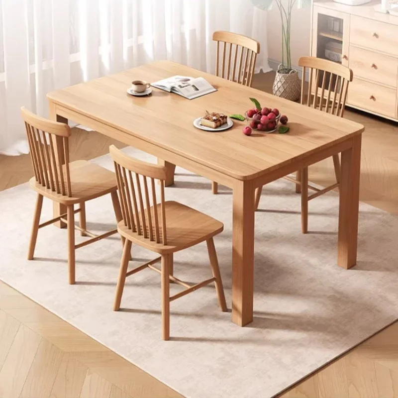 

Solid Wood Dining Tables For Small Space Square Modern Dining Tables Kitchen House Interior Mesa De Jantar Home Furniture
