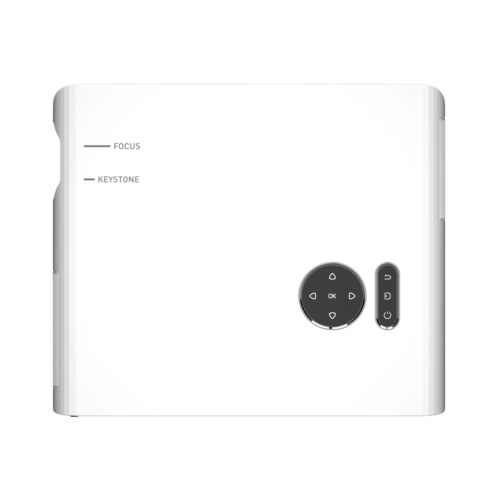 2023 Newest 500 Ansi Lumen Home Theater Native Full HD 1080P Video Beamer LED OEM ODM Support 4K Movie Hologram LCD Projector