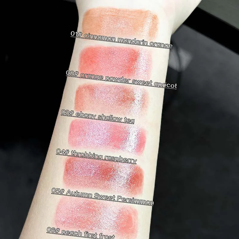 Cappvini Set di 3 rossetti a specchio Gummy Bear, lucidalabbra liscio e idratante, facile da applicare, che migliora il colore