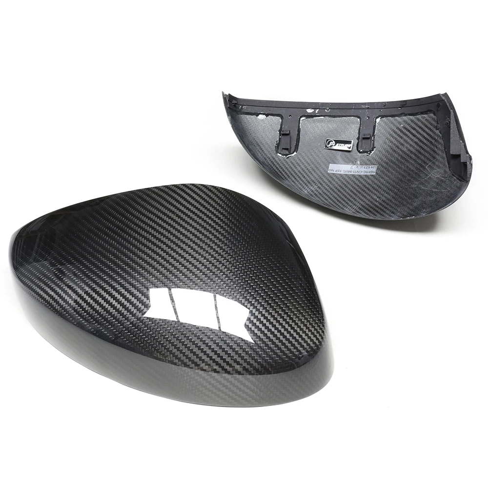 Replace For Honda Civic 11th Gen 2021+ Type R Real Dry Carbon Fiber Side Mirror Cover Cap With & W/O Turn Light Sport Touring