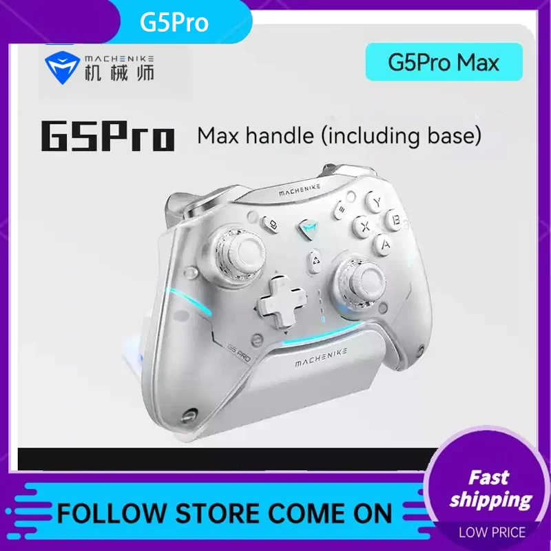 Macheneke G5pro/G5promax Gaming Controller Base Pc Computer Version Steam Switch Controller 2.4g Wireless/Bluetooth/Wired Phone