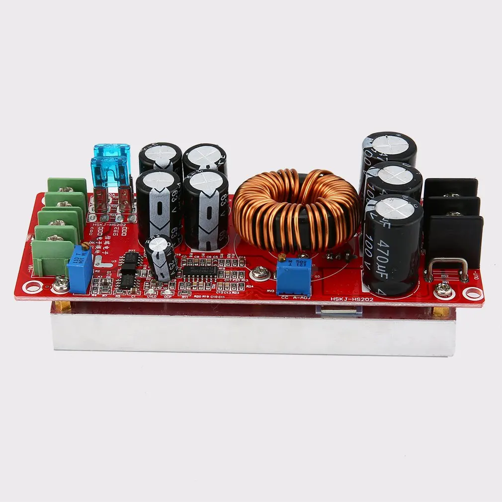 

Hot 1200W 20A DC Converter Boost Car Step-up Power Supply Module 8-60V to 12-83V L BSIDE Wholesale Dropshipping