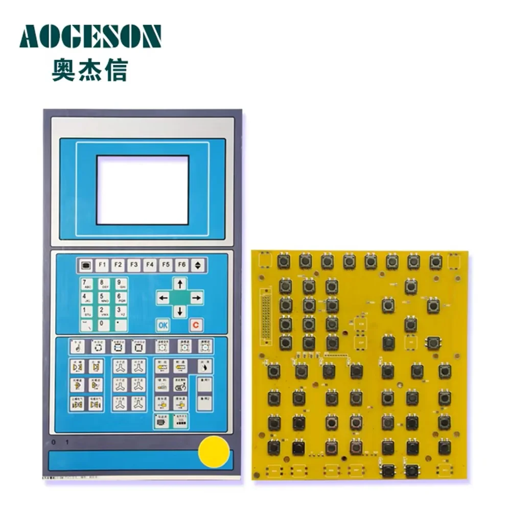 

Injection computer key board TM2647KM1M2 Hongxun key board F1F6 Haida key circuit board