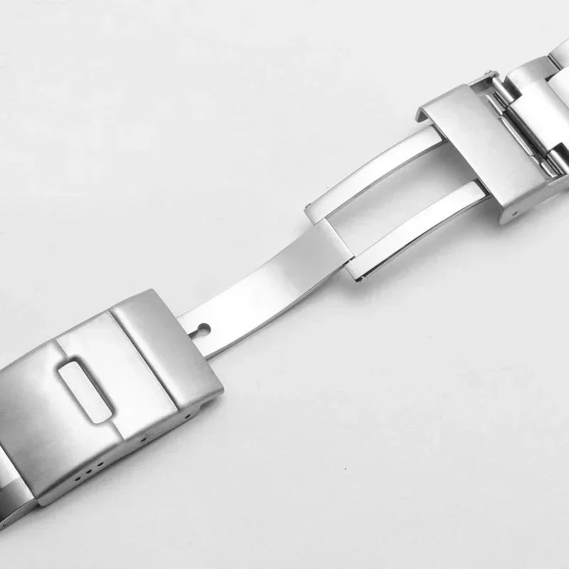 حزام ساعة من الفولاذ المقاوم للصدأ ذو نهاية منحنية لسلسلة ساعات لونجين ماستر كونكويست هيدرو كونكويست L3.642.4 L3.781.4 مقاس 21 ملم