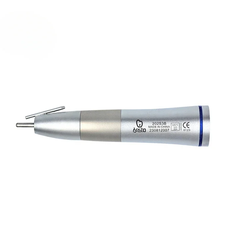 

den tal External Spray den tal Surgical Handpiece 1:1 Low Speed Straight Handpiece Stainless Steel dentistr Equipment