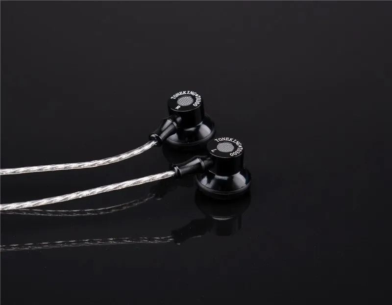 Original Go Pro MusicMaker TO300 In Ear Earphone High Impedance 300ohm Flat Head Plug Hifi DJ Earburd TONEKING Alloy Tune Earset