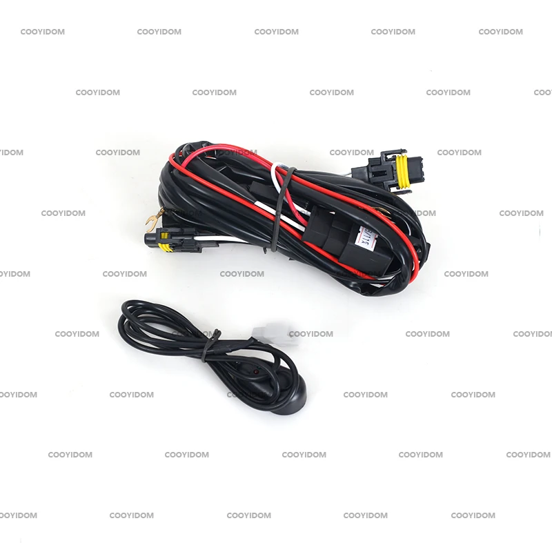Picture 7: Fog Light Assembly For Dodge Challenger 2014-2018 USA Front Bumper Lamp Halogen Bulb Day Light with Wiring Switch car styling