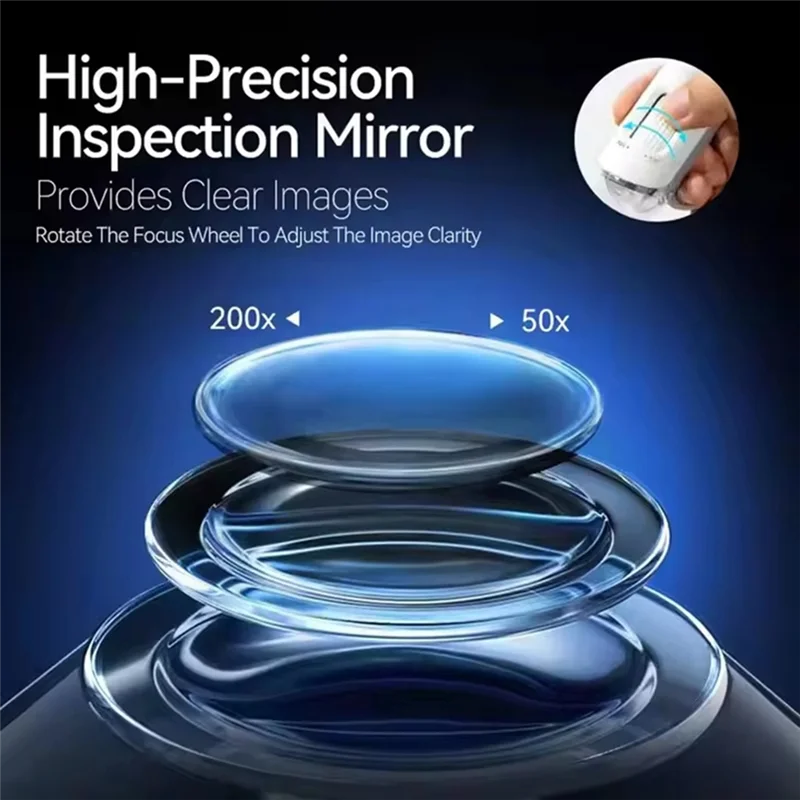 B06B-Scalp Camera Detection Professional Facial Skin Analyzer Machine Digital Microscope Pore Magnifier