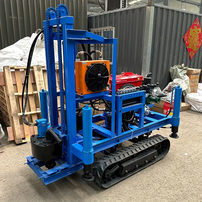 Crawler Water Well Drilling Rig for Mine Drilling Applications