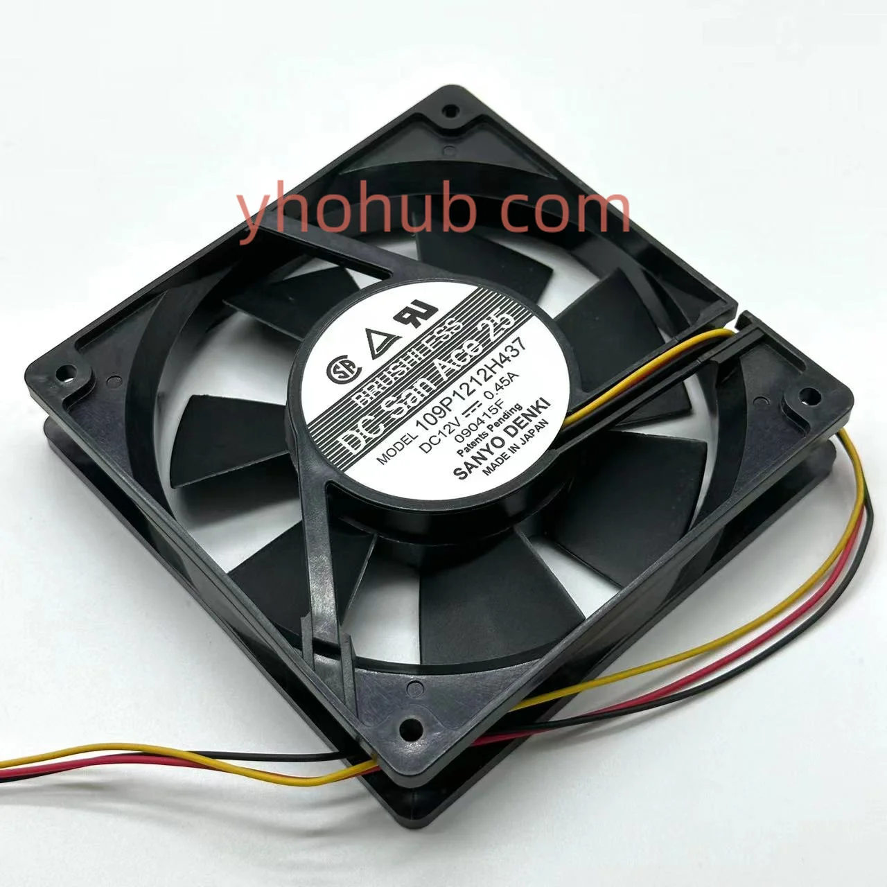 

SANYO DENKI 109P1212H437 DC 24V 0.07A 120x120x25mm Server Cooling Fan