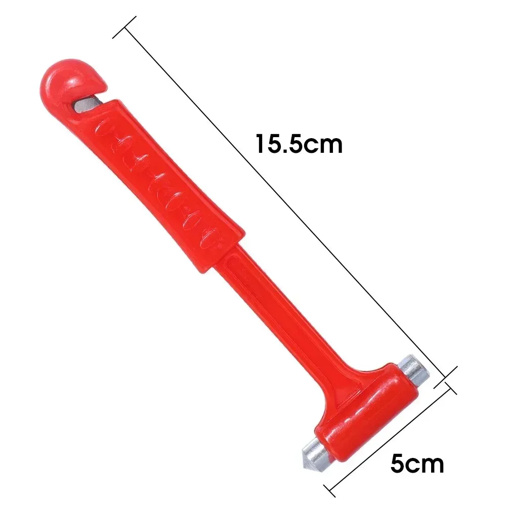 1-2PCS Multifunctional Car Safety Tool Two Emergency Hammers with Seatbelt Cutter Suitable for Car Home and Outdoor Use view 6