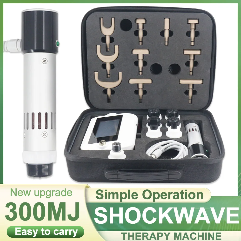 Shockwave Therapy Machine Effectively For Men ED Treatment Lumbar Spinal Pain Relief 2 in 1 Chiropractic Adjusting Tools