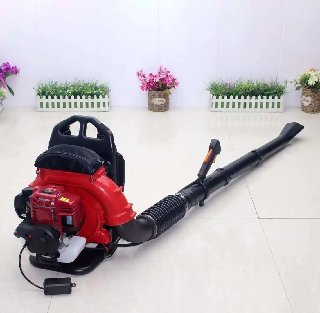 

Electric Start Air Blower Four Stroke 37.7cc Gasoline Leaf Blower Knapsack Snow Blower Road Dust Removal Seconds To Start