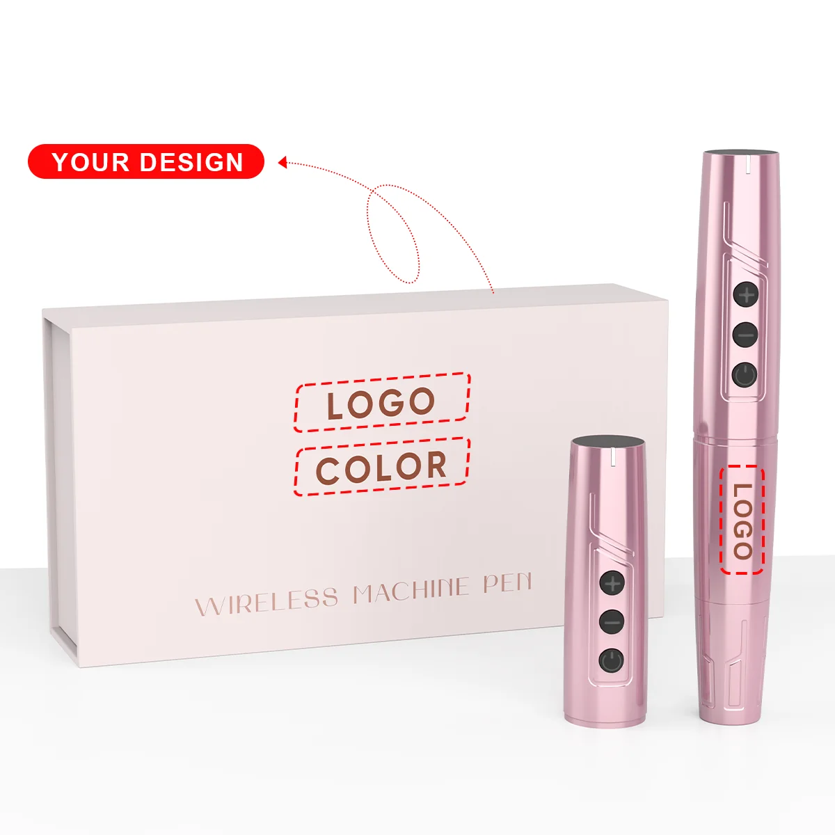 2025/Biomaser Tp006 Pmu Беспроводной двигатель без сердечника Беспроводная ручка для перманентного макияжа с низкой вибрацией для татуировки бровей