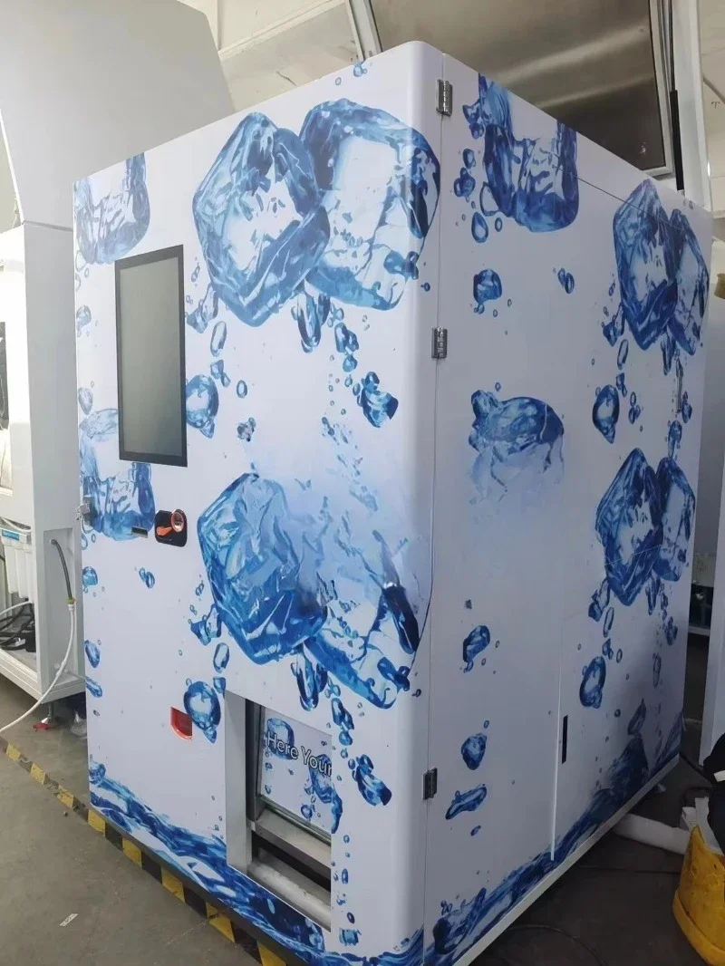 Lange levensduur Automaat Leverancier Cube Ice Automaat en Auto Bag Ice Automaat Ondersteuning aangepast