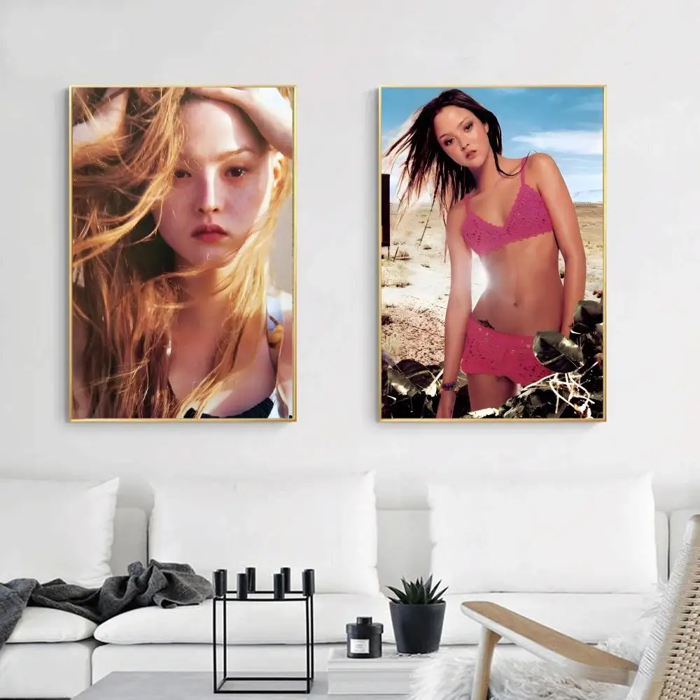 Póster de Aoki estilo D-Devon Y2K, pintura duradera, lienzo para colgar en la pared, decoración artesanal para el hogar, Mural artístico estético, resistente al agua