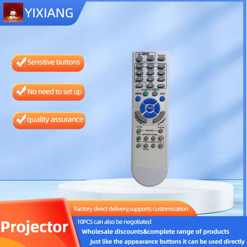 Nowy pilot zdalnego sterowania RD-469E 7N 901051 do projektora NEC M402W M362W M322W M402X M362X M322X M282X M352WS M302WS M332XS M403W M363W