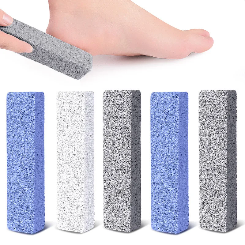 Foots Dead Skin Cleanings Manicure Long Straps Nail Tool Foot Rasps Artifical Pumice Stone for Washing Square Bath Scouring Pads