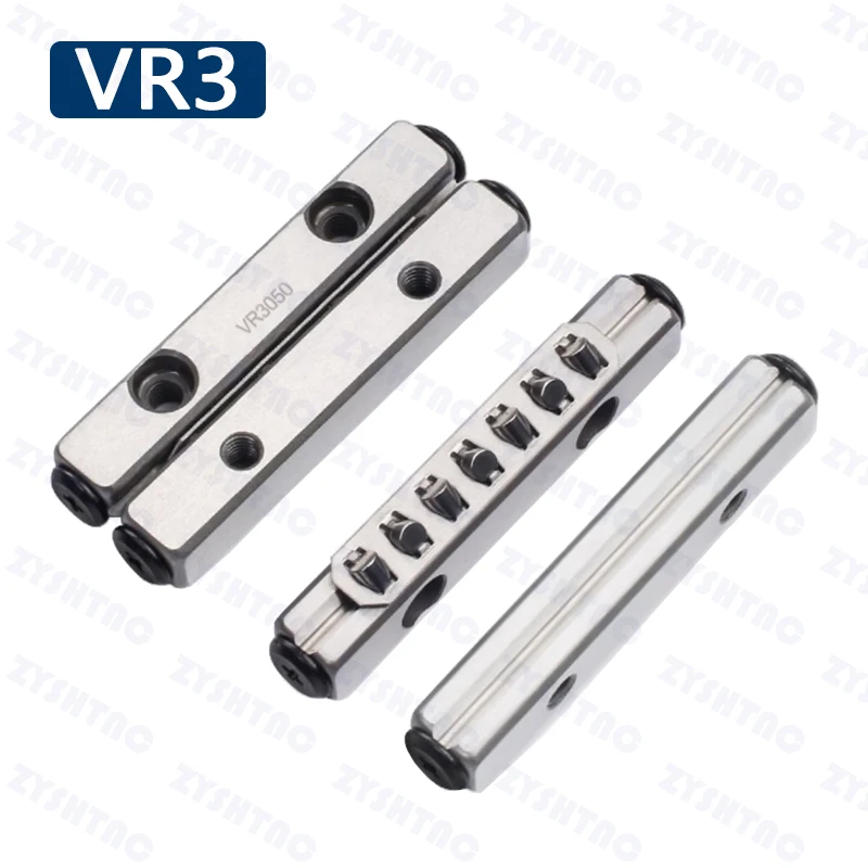 VR3 CRW3 NV3 SV Cross Roller Guide VR3075/3050/3100/3125 VR3-50/70/100/125/150 hoge precisie lineaire beweging Hoge snelheid, laag geluidsniveau - afbeelding 2