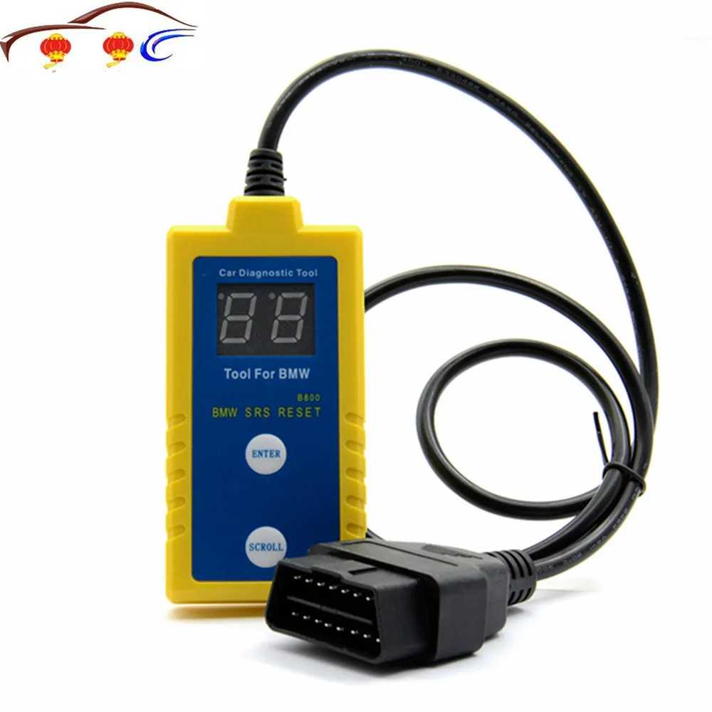 Auto Airbag  Reset Tool B800 Code Reader B 800 Fit E36 E46 E34 E38 E39 Z3 Z4 X5 Scan Tool