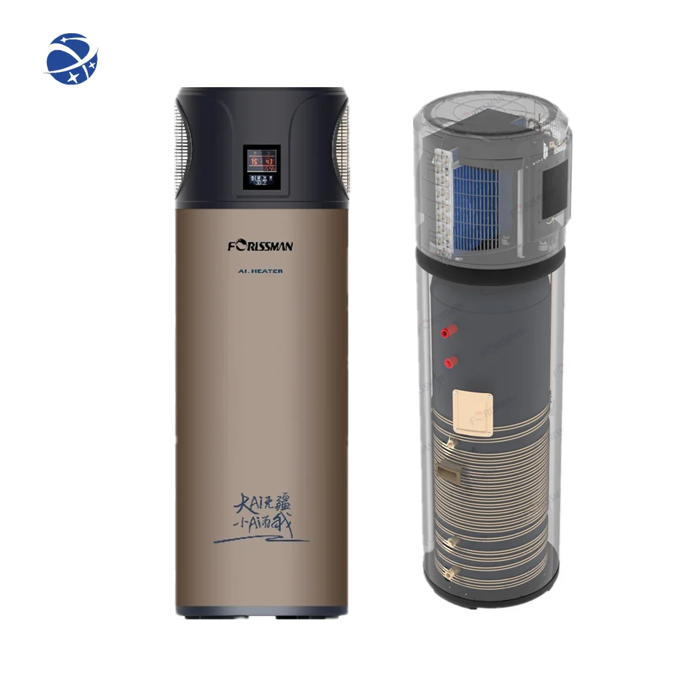 YUNYI Residential Heat Pump 1.8KW Warmepumpe All In One air source heat pump Water Heater