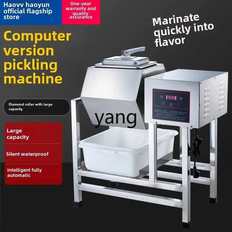 

LTT Commercial Automatic Meat Marinator Fried Chicken Stirring Vacuum Tumbler