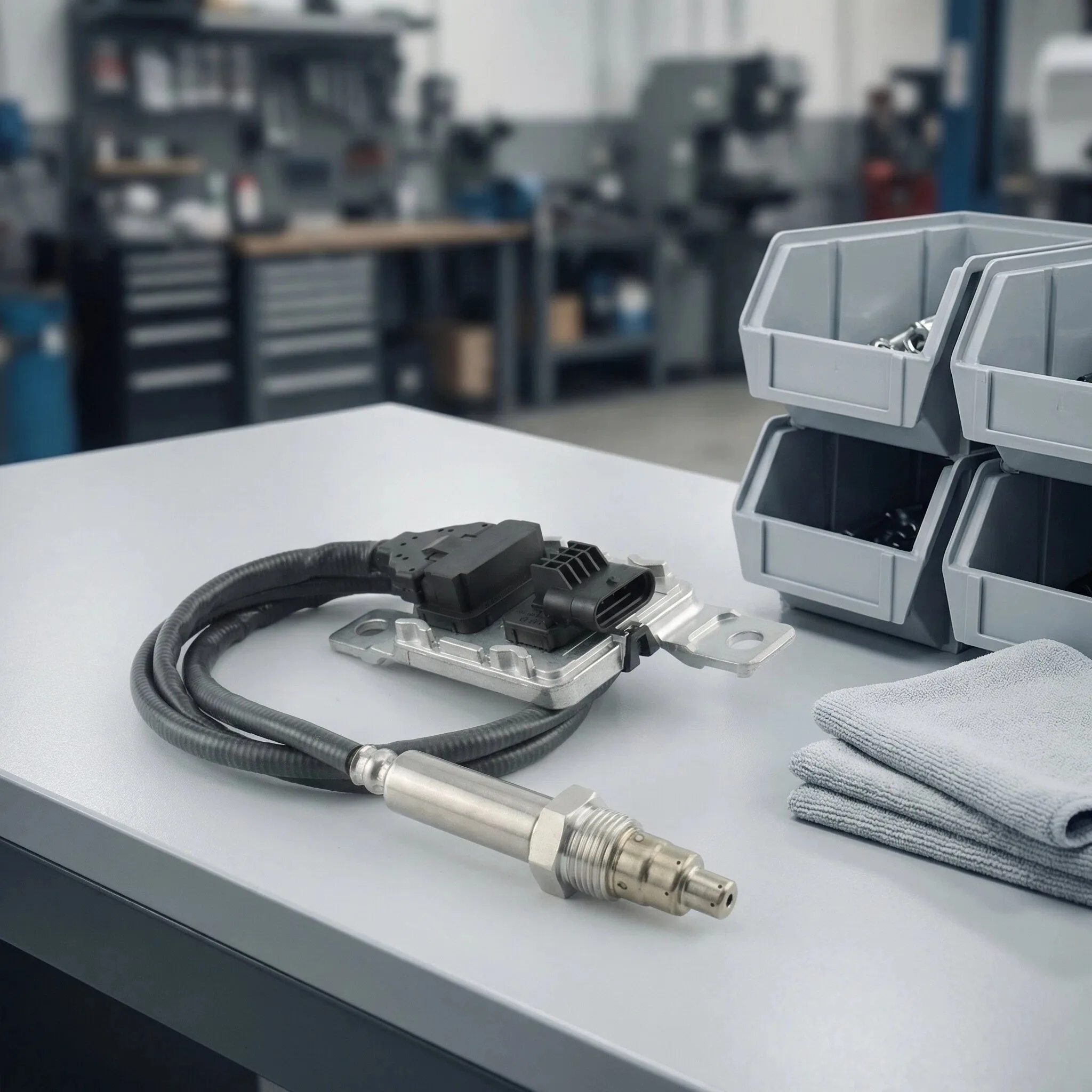 

8R0907807H 5WK97310 SNS310 Совершенно новый датчик NOx для VW AUDI Q5 8R0 3.0 TDI, датчик выбросов оксида азота, стандарт Евро VI