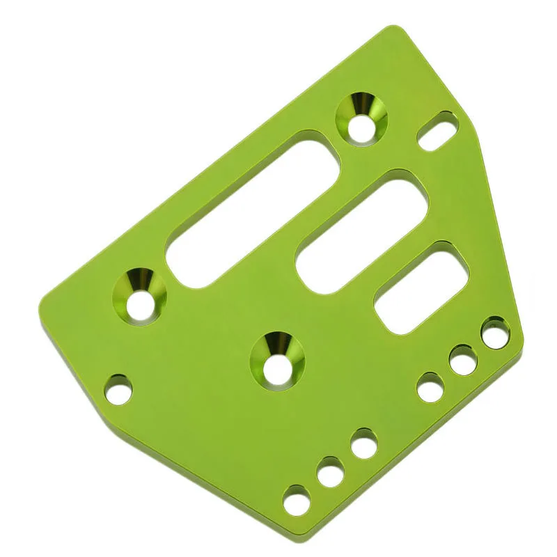 Custom Anodized Aluminum CNC Machined Precision Custom Fixing Bracket for Automation Testing Industrial Machinery