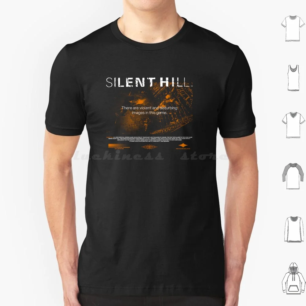 

Silent Hill 1 V1 T Shirt 6xl Cotton Cool Tee Silenthill Silenthill2 Pyramidhead Sh2 Silent Silent Hill 4 Sh4 Ps2 Gaming