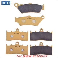 Juego de pastillas de freno delanteras y traseras de cerámica para motocicleta, para BMW K1600GT, K1600, GTL, K1600GTL, K 1600, 1600cc