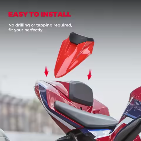 KEMIMOTO Motorcycle Rear Passenger Pillion Seat Cover Fairing Seat Cowl For Honda CBR1000RR 2020 2021 2022 2023 2024
